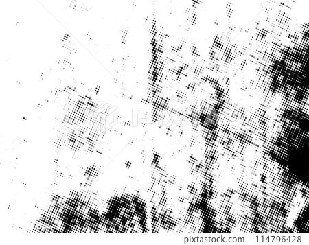 Black and white grunge. Distress overlay texture. Abstract surface dust and rough dirty wall background concept. Distress illustration simply place over object to create grunge effect. Vector EPS10. Black and white grunge. Distress overlay texture. Abstract surface dust and rough dirty wall background concept. Distress illustration simply place over object to create grunge effect. Vector EPS10. 114796428