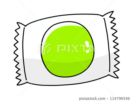 A simple, light candy with the contents visible - solid color A simple, light candy with the contents visible - solid color 114796598