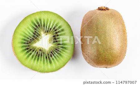 切片獼猴桃的特寫影像 切片獼猴桃的特寫影像 114797007