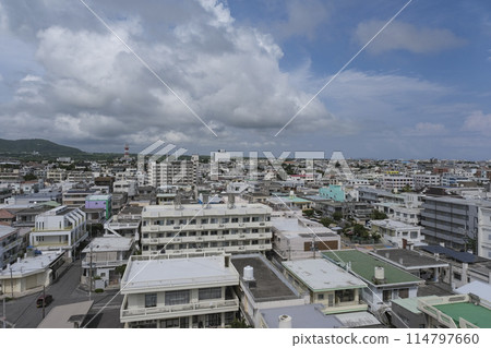 Overlooking Ishigaki city Overlooking Ishigaki city 114797660