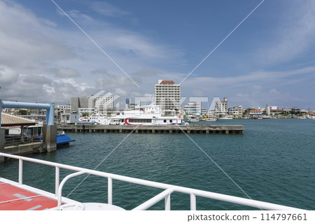 Ishigaki Port, the ocean gateway to Ishigaki Island Ishigaki Port, the ocean gateway to Ishigaki Island 114797661
