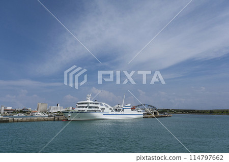 Ishigaki Port, the ocean gateway to Ishigaki Island Ishigaki Port, the ocean gateway to Ishigaki Island 114797662