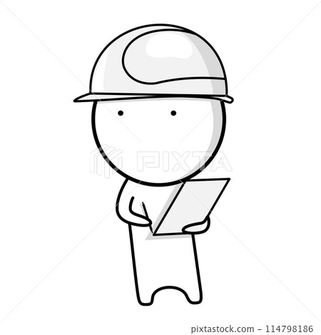 Engineer with document 114798186