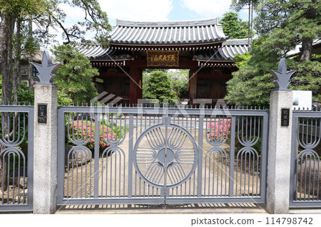 Niomon Gate of Anonji Temple, Adachi Ward 114798742