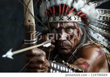 native Americans.portrait of Americans Indian man native Americans.portrait of Americans Indian man 114798884
