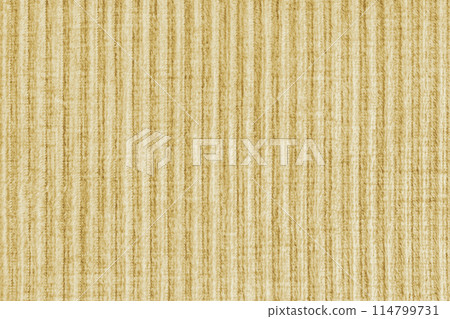 Ridge texture background of velour corduroy yellow cloth. Large ribbed, coarse weaving fabric Ridge texture background of velour corduroy yellow cloth. Large ribbed, coarse weaving fabric 114799731