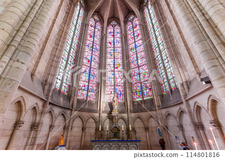 Saint Etienne cathedral, Meaux, France Saint Etienne cathedral, Meaux, France 114801816