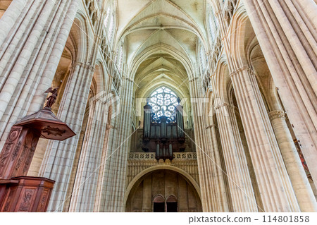 Saint Etienne cathedral, Meaux, France Saint Etienne cathedral, Meaux, France 114801858