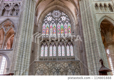Saint Etienne cathedral, Meaux, France Saint Etienne cathedral, Meaux, France 114801888