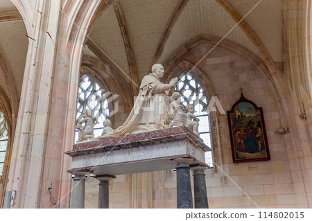 Royal abbey of Clery, near Orleans, Loire valley, France 114802015