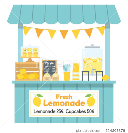 Lemonade stand 114803876