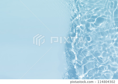 水波藍色夏天紋理背景 114804302