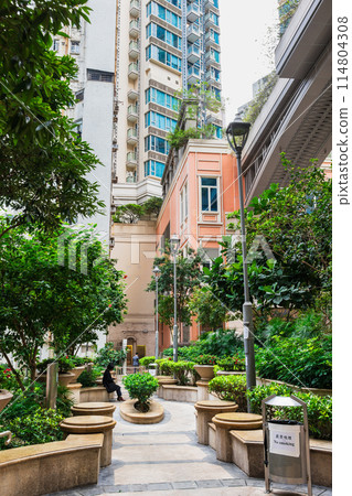 Courtyard of Lee Tung Avenue, Hong Kong 114804308