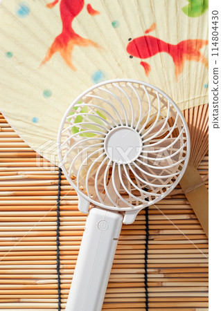 Portable fans and hand fans 114804430