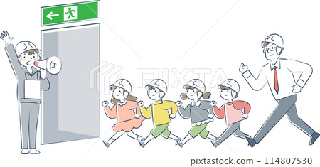 學校疏散演練 學校疏散演練 114807530