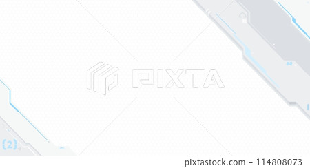 Trendy Carbon Abstract Mecha Gundam Metaverse Tech Futuristic Cyber Gaming Geometric Background 114808073