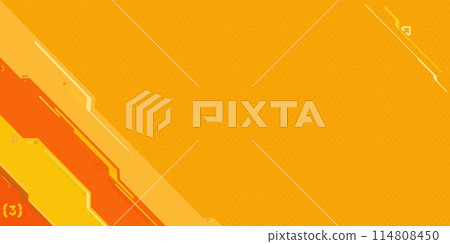 Trendy Carbon Abstract Mecha Metaverse Tech Futuristic Cyber Gaming Geometric Background Art 114808450