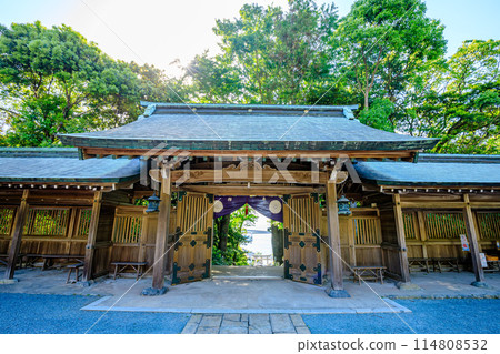 初夏的宗像大社 福岡縣宗像市中津宮大島 114808532