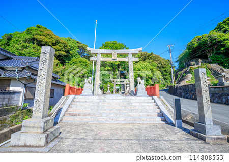 初夏的宗像大社 福岡縣宗像市中津宮大島 114808553