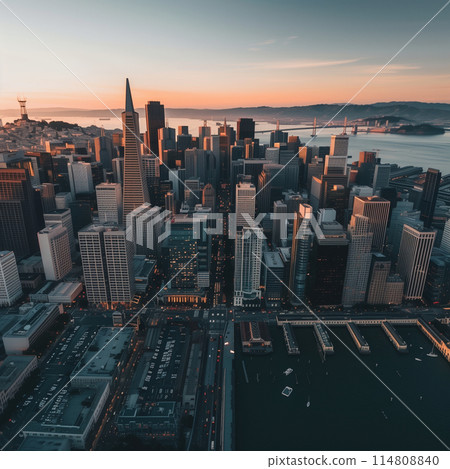 舊金山市的空拍影像 114808840