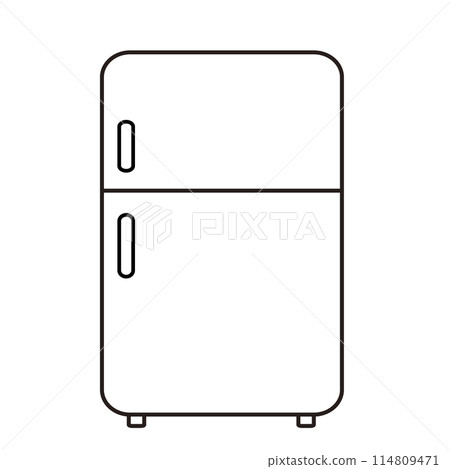 Fridge simple icon 114809471
