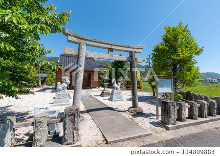 <島根縣>粟津井野神社 114809883