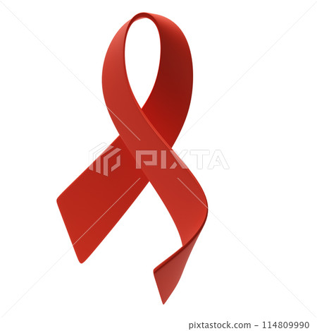 World AIDS Day on December 1. 3d red ribbon. Aids Awareness icon design for poster, banner, t-shirt illustration World AIDS Day on December 1. 3d red ribbon. Aids Awareness icon design for poster, banner, t-shirt illustration 114809990
