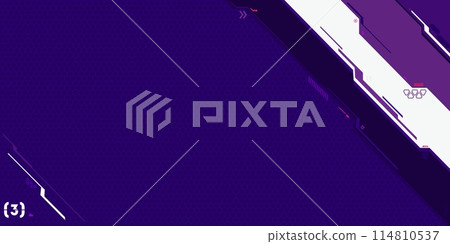 Carbon Abstract Mecha Metaverse Tech Futuristic Cyber Gaming Geometric Background Art 114810537