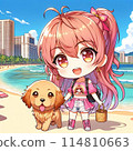Adventure in Hawaii! A Waikiki Beach story of a little idol and a golden retriever 114810663