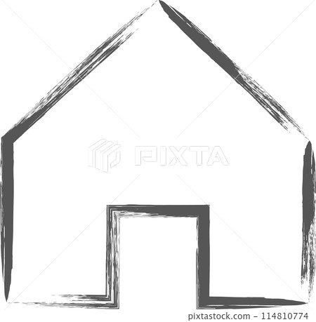 Brush-written mini icon Home 114810774