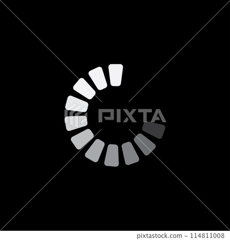 Loading indicator icon Loading indicator icon 114811008