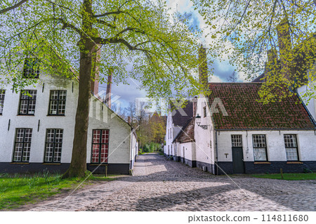 Belgium Bruges Beguinage World Heritage Site Belgium Bruges Beguinage World Heritage Site 114811680
