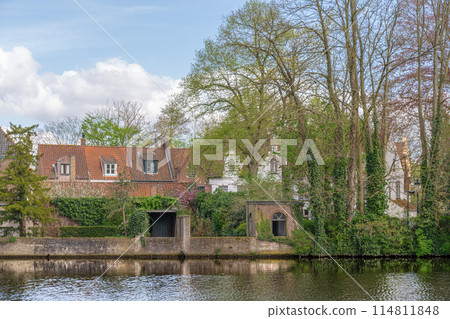 Belgium, Bruges, Lake of Love Belgium, Bruges, Lake of Love 114811848