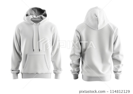 Hoodie for mockup isolated white background Hoodie for mockup isolated white background 114812129