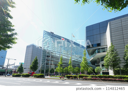 Tokyo, Chiyoda Ward, Tokyo International Forum, Marunouchi Scenery 114812465