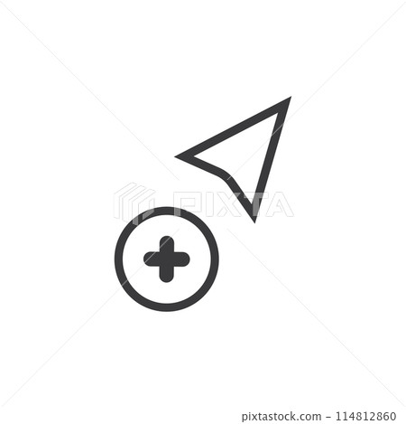 Cursor icon pointer mouse icon Cursor icon pointer mouse icon 114812860