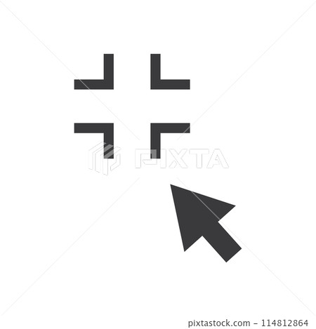 Cursor icon pointer mouse icon 114812864