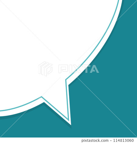Speech bubble quote template background. Speech bubble with a copy space. Feedback and communication concept. Vector illustration Speech bubble quote template background. Speech bubble with a copy space. Feedback and communication concept. Vector illustration 114813060