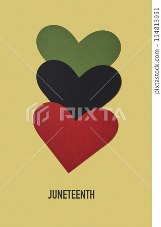 text juneteenth and black liberation flag text juneteenth and black liberation flag 114813951