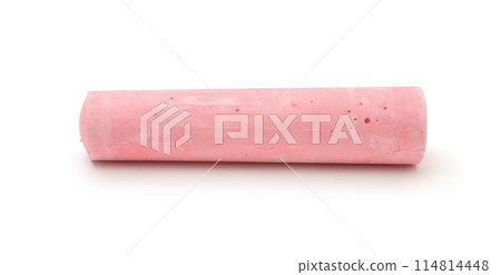 A piece of chalk isolated. A piece of chalk isolated. 114814448