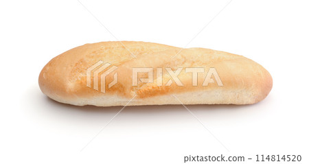 Loaf of bread isolated on white. 114814520
