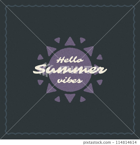 Summer holidays typography inspirational quote design for poster or apparel vector illustration. Summer holidays typography inspirational quote design for poster or apparel vector illustration. 114814614
