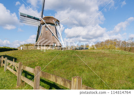 the island of ameland in the dutch north sea 114814764