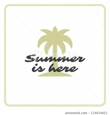 Summer holidays typography inspirational quote design for poster or apparel Summer holidays typography inspirational quote design for poster or apparel 114814821