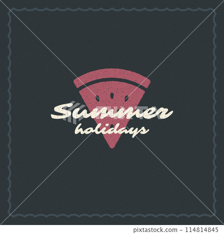 Summer holidays typography inspirational quote design for poster or apparel Summer holidays typography inspirational quote design for poster or apparel 114814845