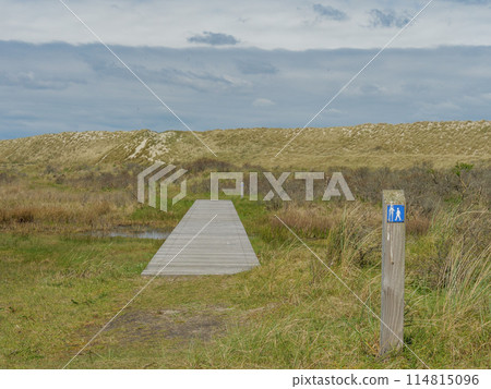 the island of ameland in the dutch north sea the island of ameland in the dutch north sea 114815096