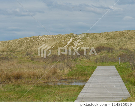 the island of ameland in the dutch north sea the island of ameland in the dutch north sea 114815099
