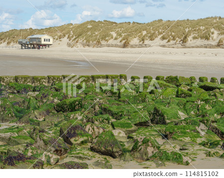 the island of ameland in the dutch north sea the island of ameland in the dutch north sea 114815102