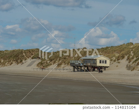 the island of ameland in the dutch north sea the island of ameland in the dutch north sea 114815104