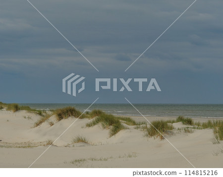 the island of ameland in the dutch north sea the island of ameland in the dutch north sea 114815216